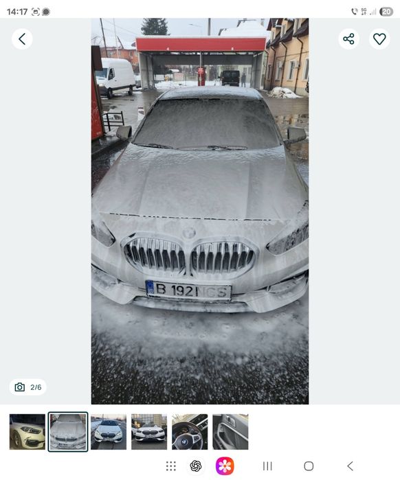 Bmw 118 i cu hedap display 55 mi kilometri