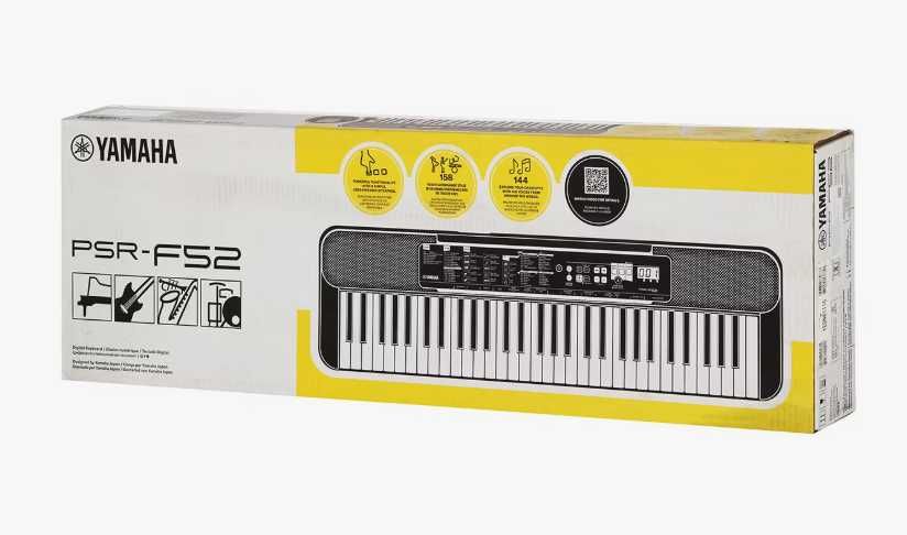 Электронное пианино синтезатор YAMAHA PSR-F52 оригинал, доставка