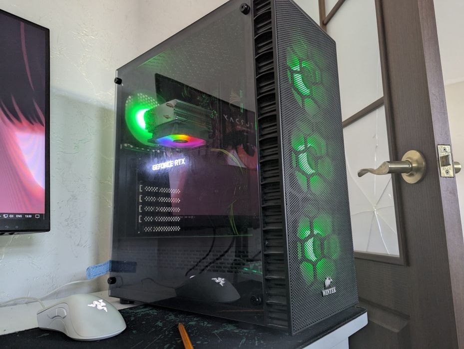 Игравой компьютер, весь комплект