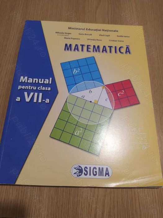 Manuale matematică