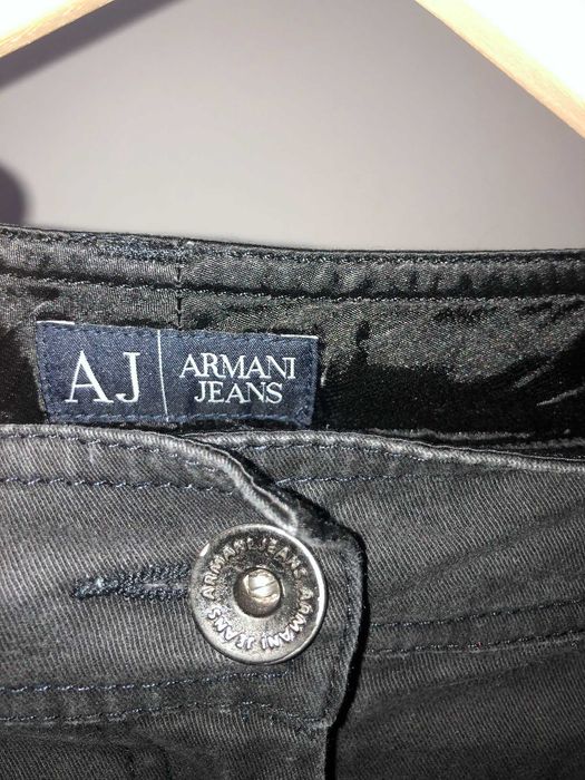 Blugi Armani Jeans negrii pentru femei