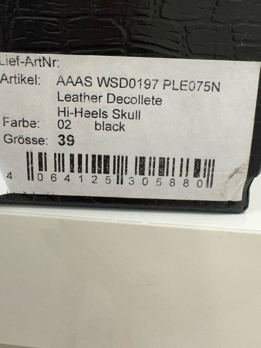 Елегантни обувки на висок ток Phiipp Plein