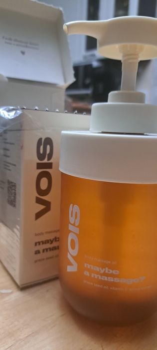 VOIS Масло для массажа тела увлажняющее, питающее