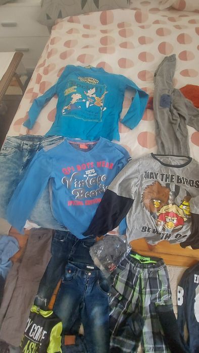Голям ЛОТ детски дрехи за момче ръст 148 - 164 см.