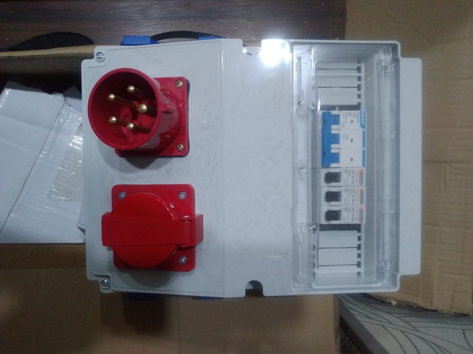 Электро щит переносной 380 вт  Powerbox dlya 380 v