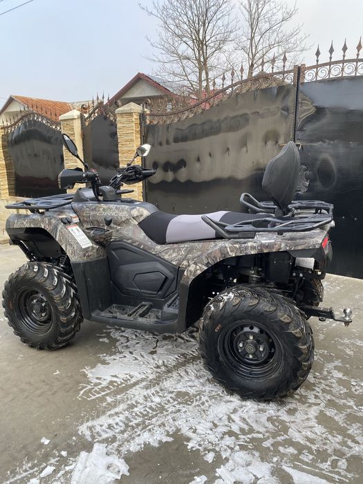 ATV CF MOTO 520 L  1100 KM , CA NOU( nu linhai, segway)