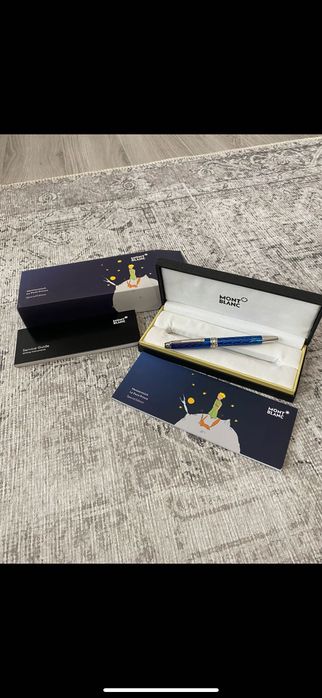 Stilou Mont Blanc Micul print albastru deschis