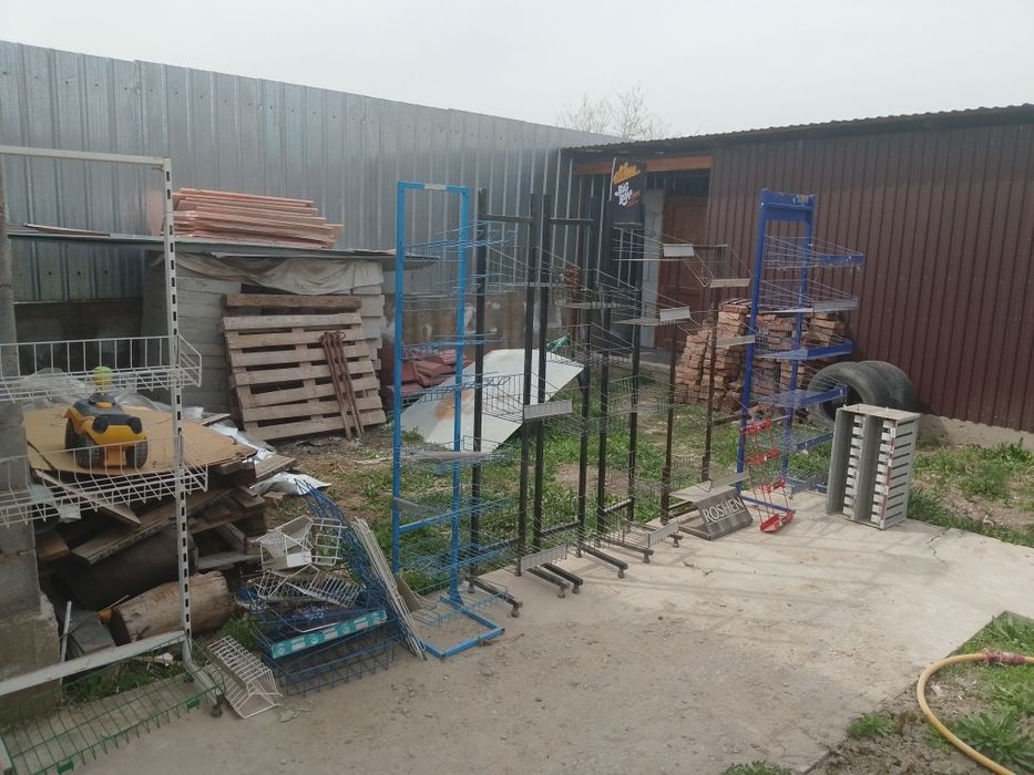 Стеллаж, оборудование для магазина