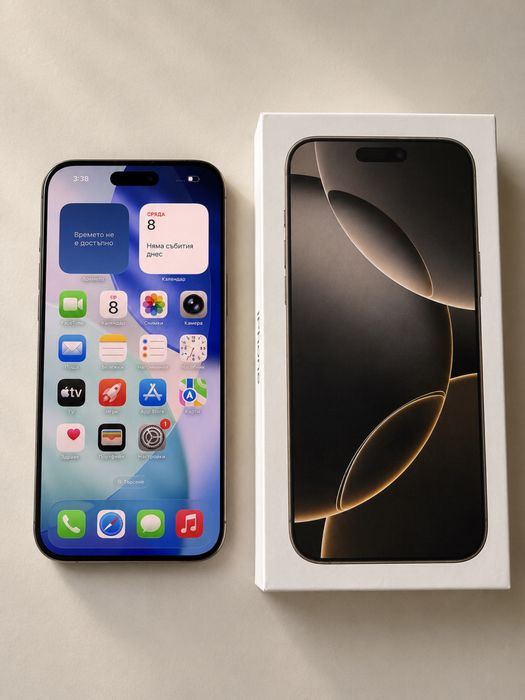 iPhone 16 pro Max 512 GB, Natural titanium