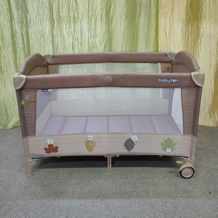 Манеж-кровать Babyton Khaki