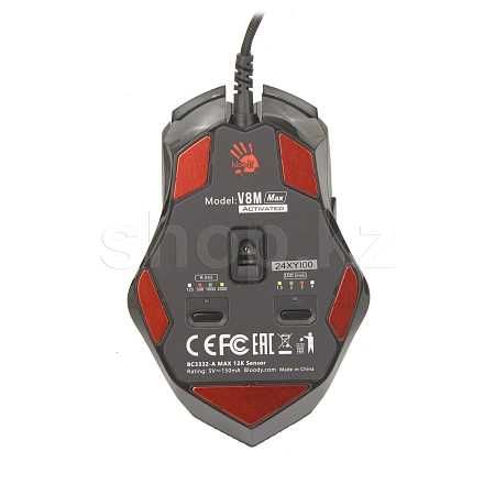 Мышь A4Tech Bloody V8M Max, Black, USB