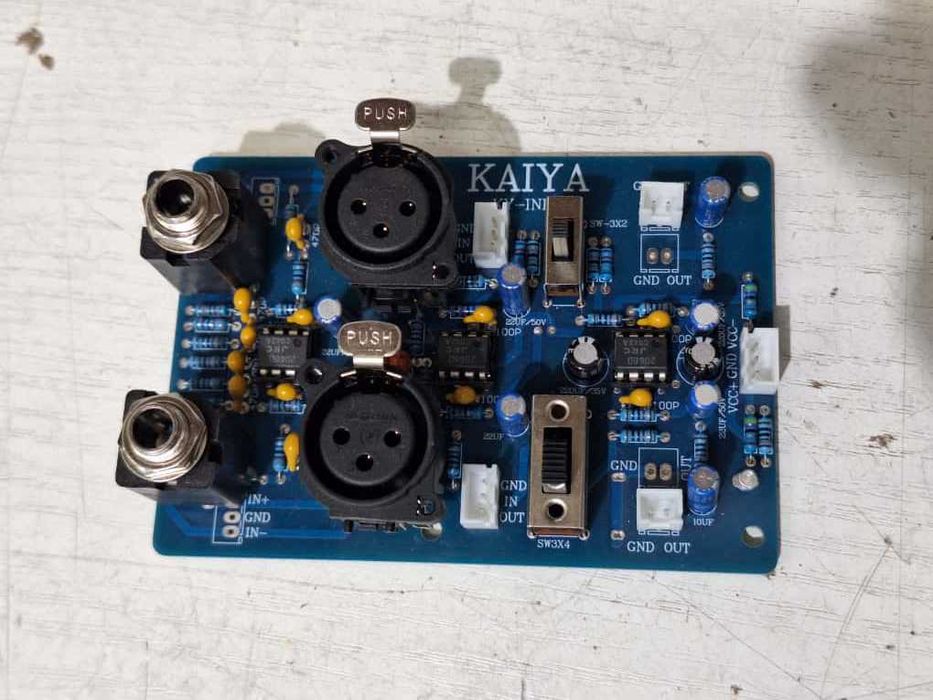 Preamplif HIFI stereo si Bridge