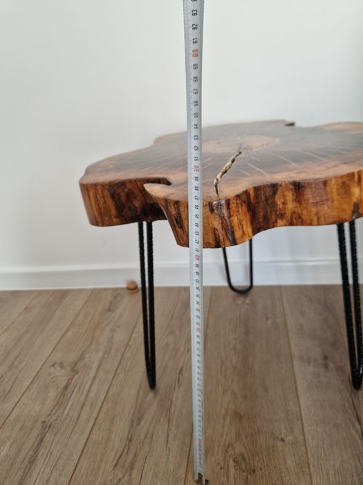 Vand măsuță de cafea din lemn masiv