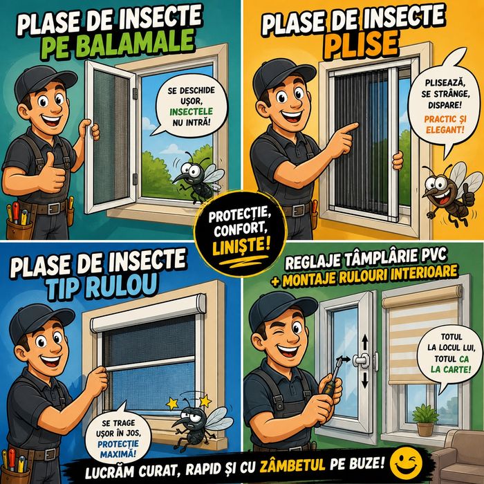 Plase de insecte Constanta