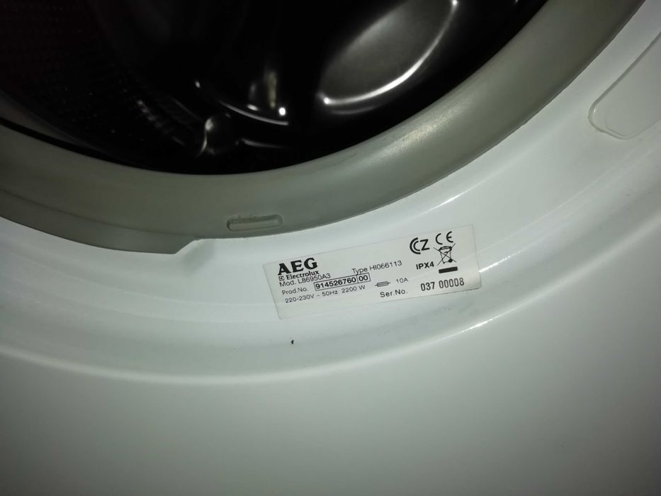 СУПЕР Пералня AЕG Elektrolux Lavamat Mod L86950a3 8 Кг 1600 Оборота