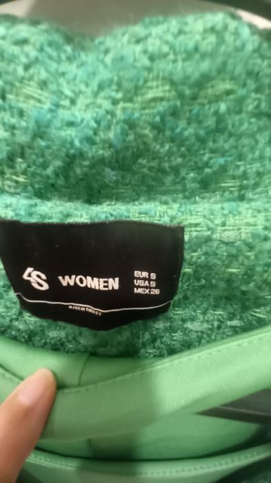 Пиджак твидовый женский