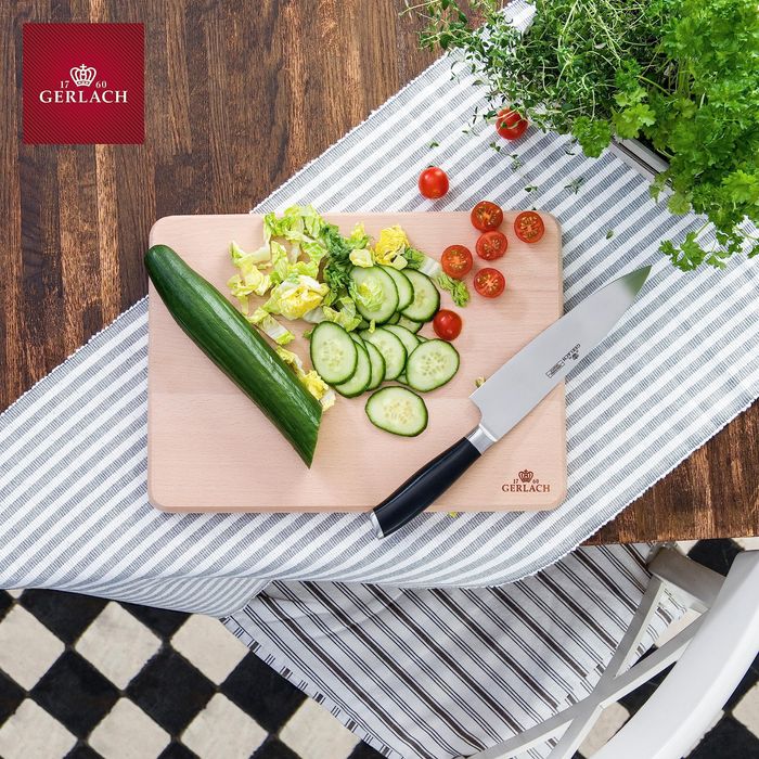 Gerlach 1760 Deco Black Kомплект ножове с блок 5 броя