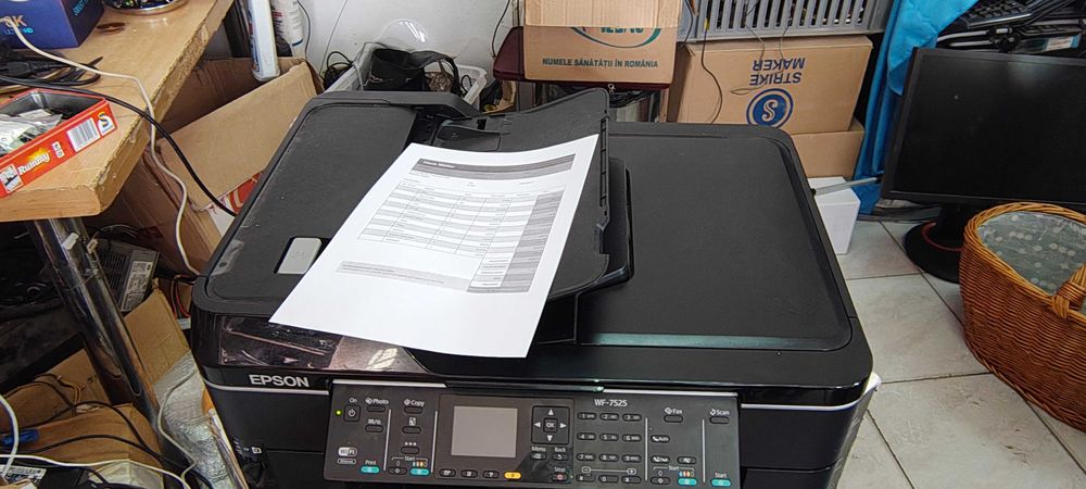 Imprimnta Multifunctionala  Epson Work Force WF7525 A3