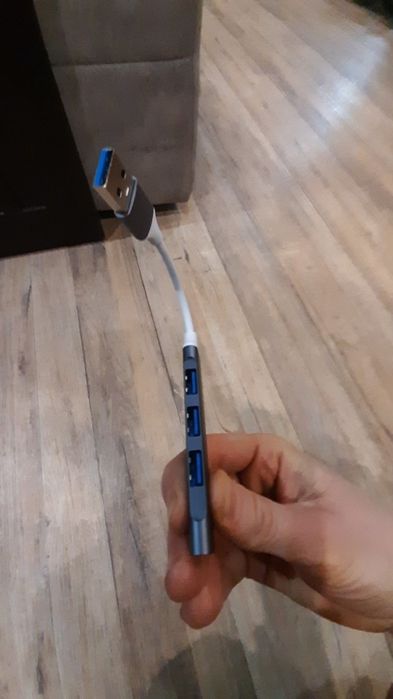 USB hub 4 гнезда
