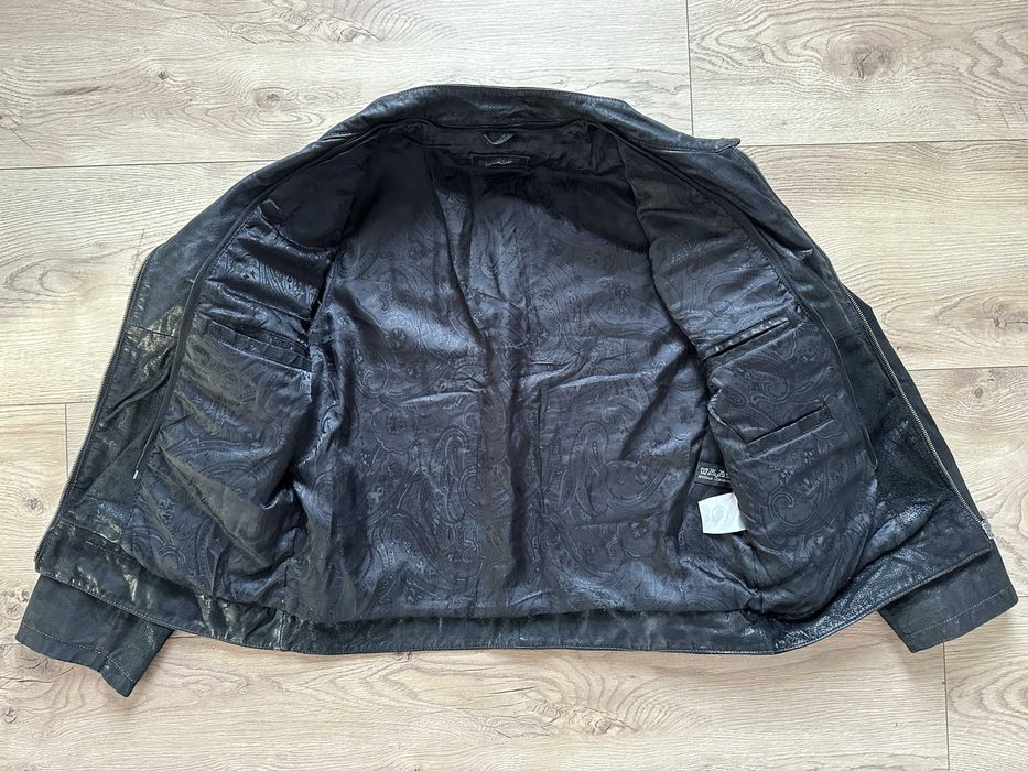 Geaca Piele Naturala LEGEND SCANDINAVIA Negru Barbati | Marime L 52