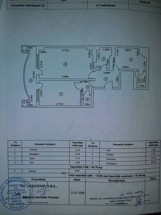 Apartament cu 2 camere Iris-Capsa