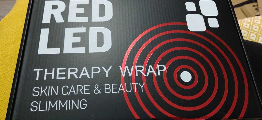 Масажен колан с червена светлина, 660nm и 850nm, 5 режима и 5 нива