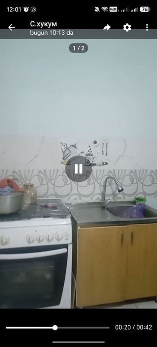 Sagdianada qizlar va oila uchun 2xonali kvartera