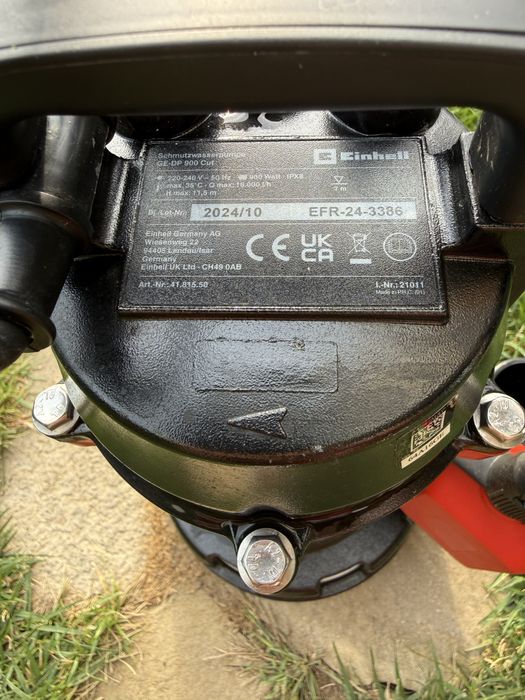 Помпа Einhell GE-DP 900 CUT