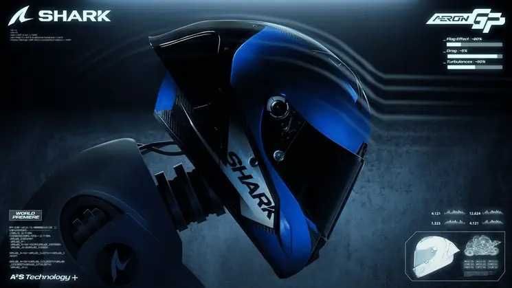 Мото Каска мотор SHARK AERON GP REPLICA R. Fernandez MotoGP helmet