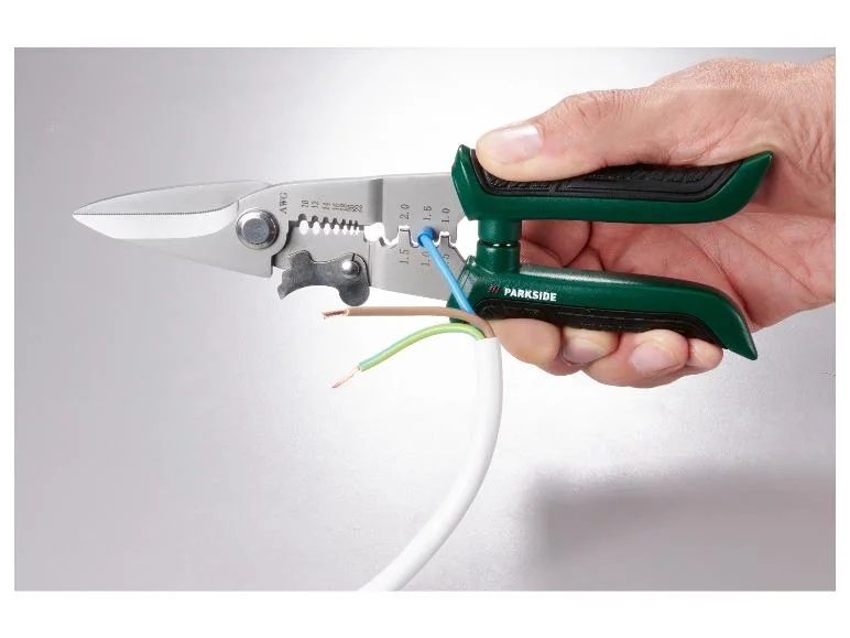 Clește profesional taiere sertizare stripper Parkside