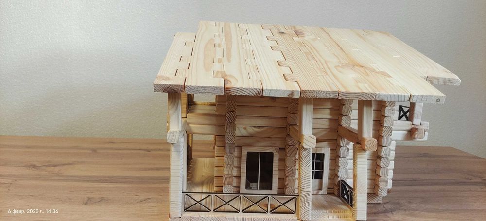 Конструктор деревянный дом