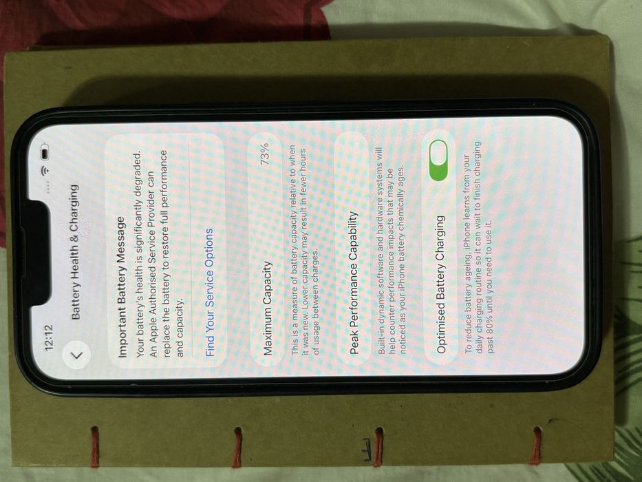 iphone 13 зелен с кутия