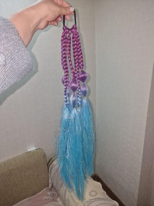 2 косички на резиночке за 3000