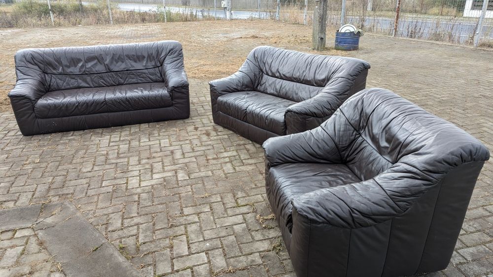 Canapele piele 3 in 1