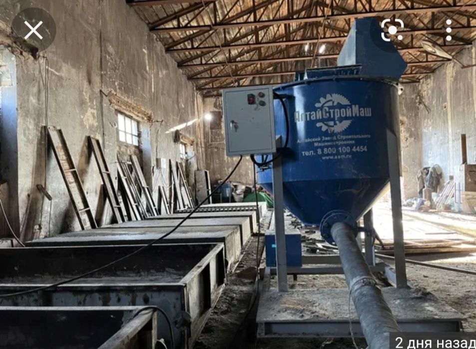 Оборудование для производства Газоблока