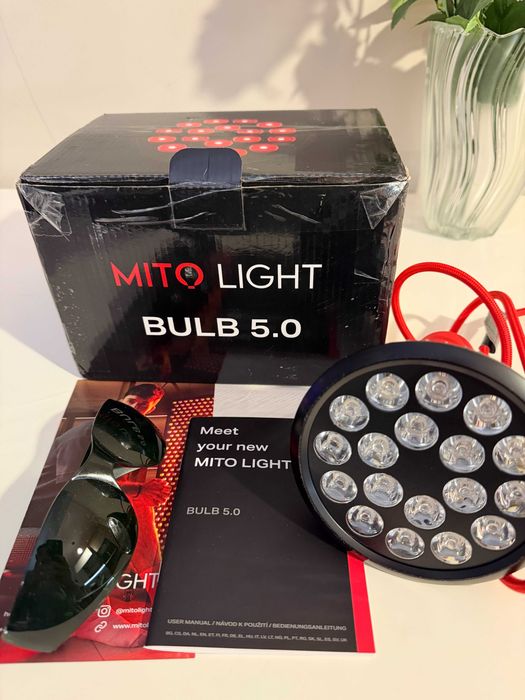 Bec rosu si infrarosu Mito Light Bulb 5.0, Fototerapie