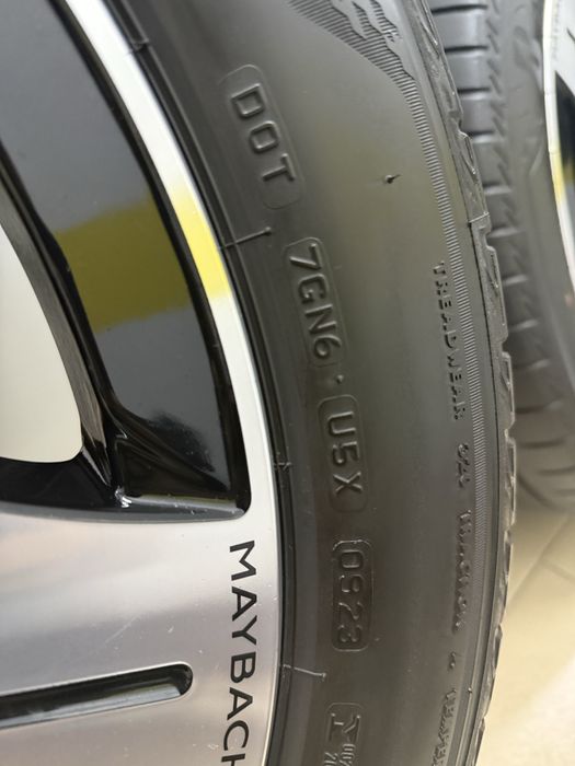 Оригинални джанти МАЙБАХ Мерцедес / Mercedes с летни гуми като НОВИ