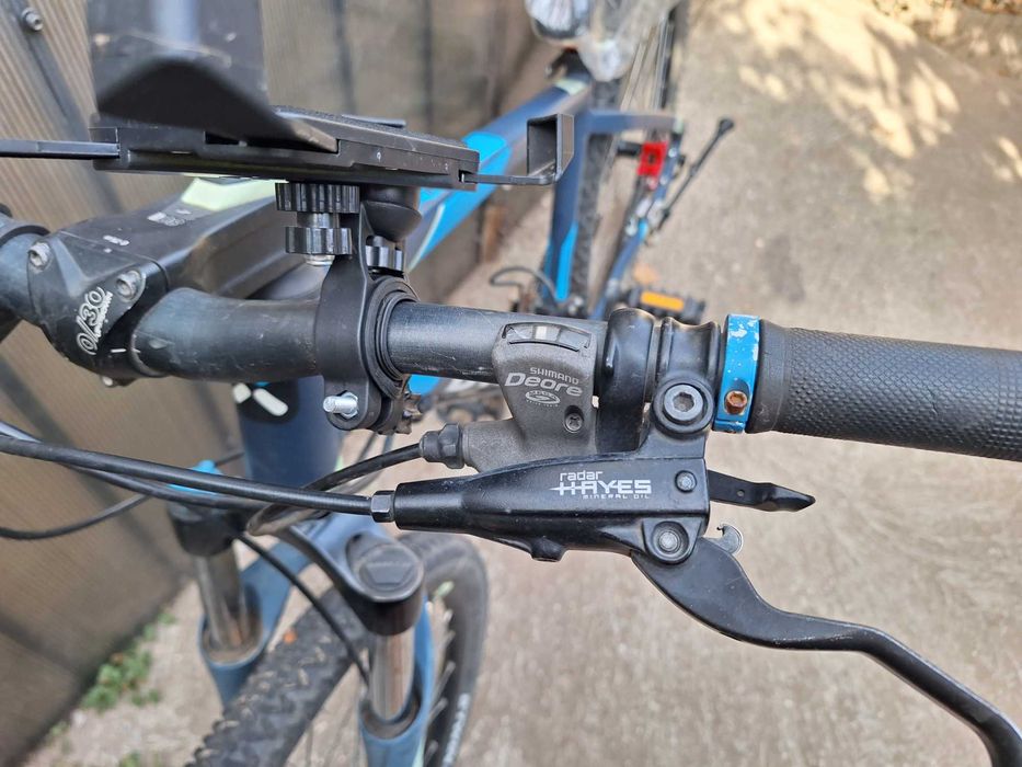 Bicicleta BTWiN roti 27,5 cadru M, Shimano Deore, reducere doar azi