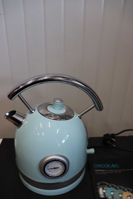 Електрическа кана Cecotec Thermosense 420 Vintage Light Blue