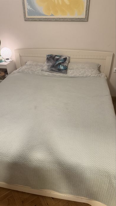 Спалня масив+ Двулицев матрак луксозен+ подматрачна рамка+ механизъм