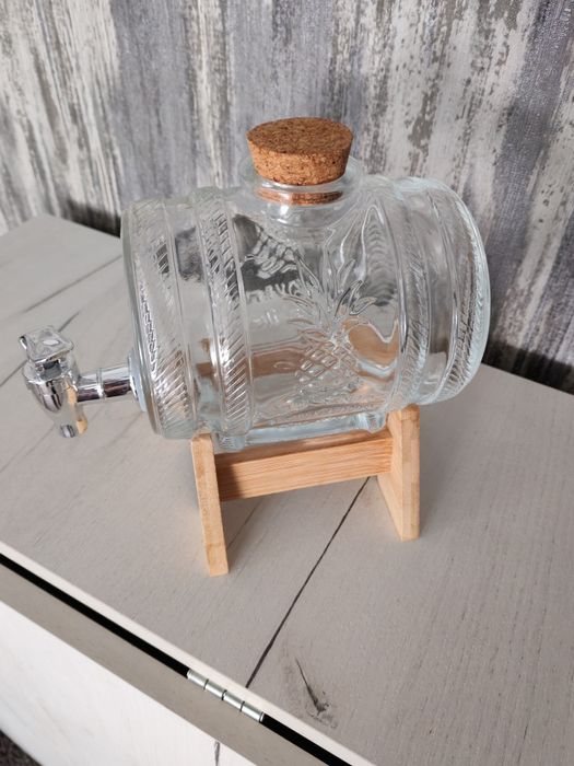 Бочонок стеклянный для напитков