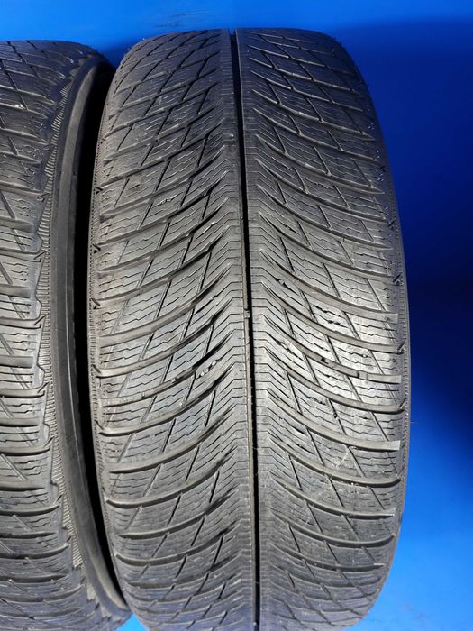 Vand 4 anvelope m+s 215 55 18 Michelin +Bridgestone foarte foarte bune