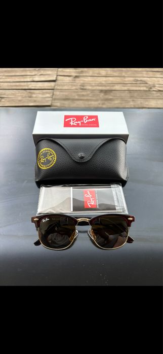 Ochelari Ray-Ban Clubmaster – Noi – Set complet – 170 lei