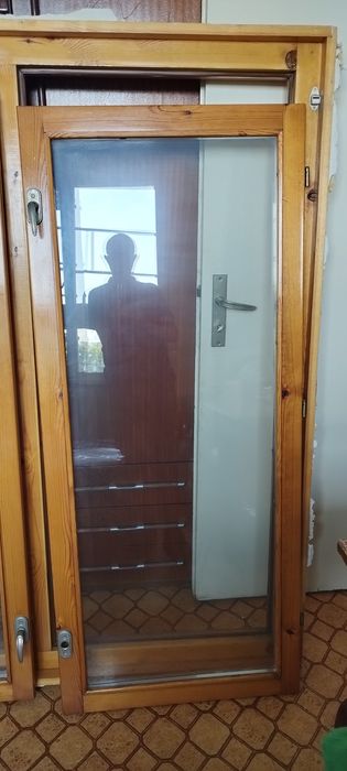 Дървена дограма, 3 крила, двоен стъклопакет - 3 бр.