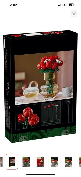 Конструктор LEGO букет роз