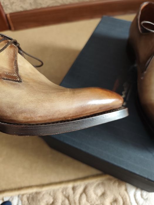 Обувь Santoni туфли Италия