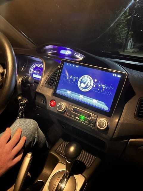 Navigatie android Honda Civic rama inclusa Waze YouTube GPS USB