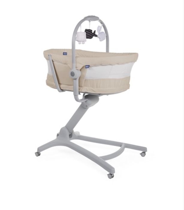 Cosulet Chicco Baby Hug bej 4 in 1 + accesorii cadou