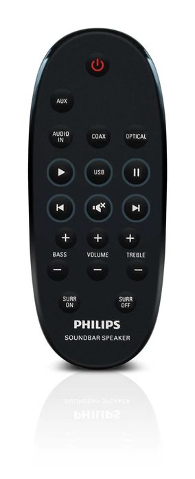 Soundbar Philips HTL2101A/12, 40W, Negru
