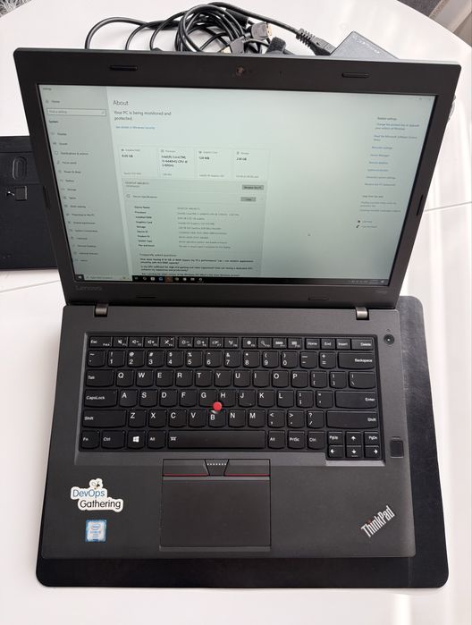Lenovo ThinkPad T460p i5/8GB/256GB SSD + Docking Station + 2 Încărcătoare